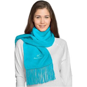 Authentic Camargo Alpaca Scarf with Alpaca Stitched Logo