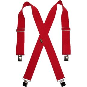 Men's Big & Tall Elastic Clip-End 2 Inch Work Suspenders