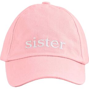 Mud Pie Toddler Girl Sister Hat, 2-5T