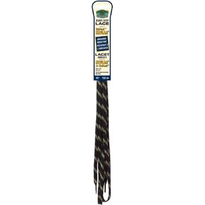 Moneysworth and Best Kevlar Round Shoe Lace, 60-Inch, Black/Yellow