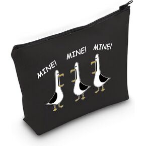 Nemo Seagull Cosmetic Bag Seagull Lovers Gifts Underwater Animal Gifts Seagull Souvenir Gift (MINE Bag)