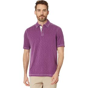 Johnston & Murphy Men's Vintage Slub Polo