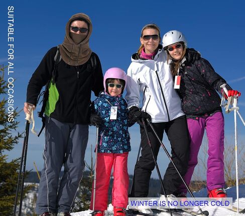 Man Full Face Cover Balaclava Face Mask, Women Winter Heavyweight Balaclava Outdoor Sports Mask for Adlut in Saudi Arabia