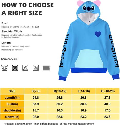 Econmars Cute Cat Ear Hoodie 3D Printed Anime Cosplay Hoodies Pullover Hooded Sweatshirt With Pocket For Boys Girls Kids in Kuwait