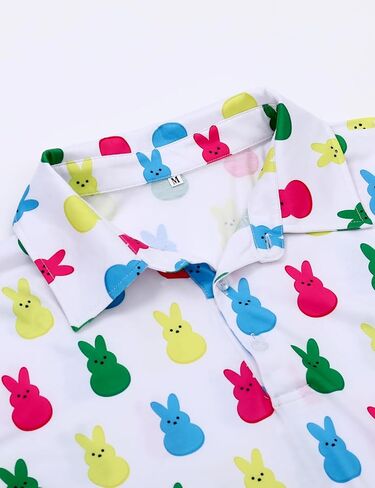 قمصان LINOCOUTON الرجالية لعيد الفصح جولف بولو بأكمام قصيرة in Kuwait