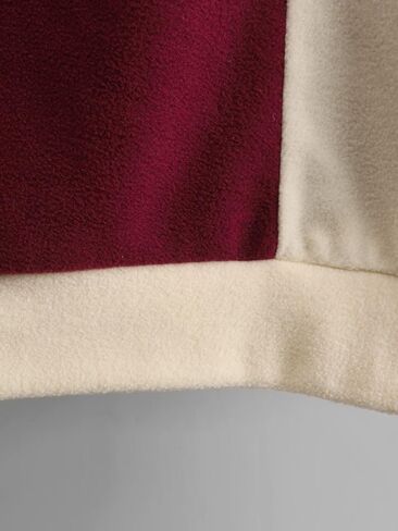 WDIRARA Men's Color Block Round Neck Long Sleeve Sweatshirt Casual Pullovers Top in Saudi Arabia
