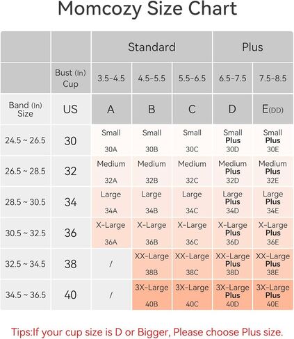 Momcozy Lycra Pumping Bra Hands Free with Fixed Padding for Good Shaping, Comfortable Support Pumping and Nursing Bra in One, Seamless Maternity Breast Pump Bra & Maternity Bra Black in Saudi Arabia