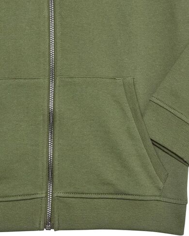 GUESS Boys' Organic Cotton French Terry Zip Up Hooded Sweatshirt in Saudi Arabia
