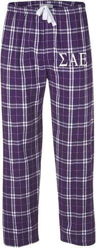 سروال بيجامة سيجما ألفا إبسيلون فلانيل - SAE Fraternity Sleepwear Pj Bottoms in Kuwait