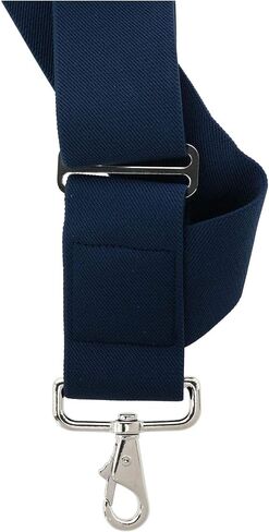 CTM® Men's Elastic Side Clip Metal Swivel Hook Trucker Suspenders in Saudi Arabia
