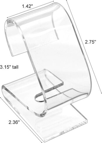 4 Clear Acrylic Watch Displays Stands Showcases in Saudi Arabia