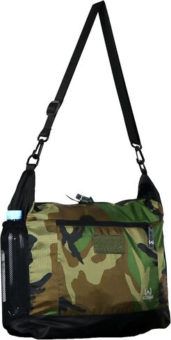 Running Messenger Bag, Light Shoulder Bag,Waterproof Polyester Ripstop Fabric,Usable in two Sizes & Colors Reversibly in Saudi Arabia