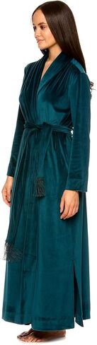 أردية TAHARI النسائية طويلة - رداء حمام قطيفة مع ربطة عنق شرابة - أرواب نسائية أنيقة - رداء هدايا للنساء in Kuwait