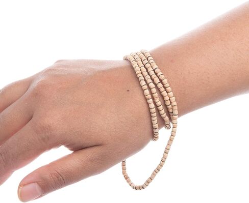 ووندر كير - مسبحة رودراكشا النيبالية الأصلية ذات الوجه الواحد من خرز موخي رودراكشا الديني الطبيعي in Kuwait