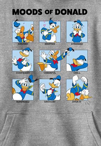 Disney Boys' Donald Moods Hoodie in Saudi Arabia