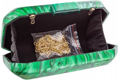 YYW Acrylic Purses Evening Clutch Bag Marbling Handbag for Women Shoulder Bag for Party Wedding Prom in Saudi Arabia