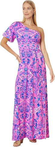 Lilly Pulitzer Solana One Shoulder Maxi in Saudi Arabia