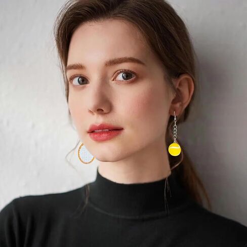 CWVHQ Tennis Racket Earrings Tennis Dangle Earrings Sport Jewelry Gifts for Women Girl Tennis Lover in Saudi Arabia