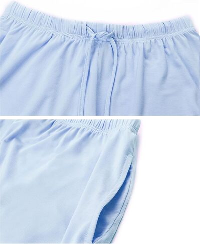 Prosoft&Hawiton Womens Pajama Shorts with Pockets Comfy Sleeping Shorts Cotton Lounge Pj Bottoms… in Saudi Arabia