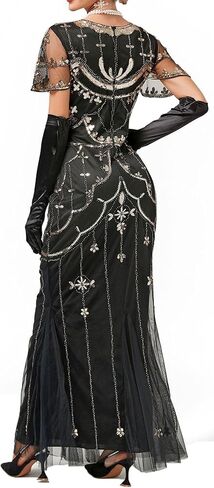 فساتين السهرة بحورية البحر من العشرينيات من القرن الماضي والتي تتميز بالترتر العتيق من العشرينيات in Kuwait