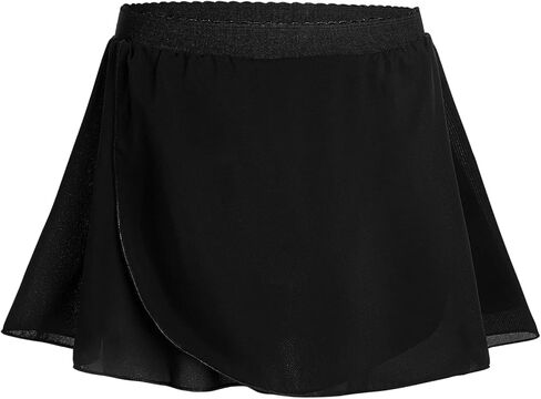 Nokecina الفتيات الباليه التفاف التنانير حجم 4t 5t 2 حزمة الأسود التألق توتو الأميرة Dancewear لفصل الرقص حفلة عيد ميلاد in Kuwait