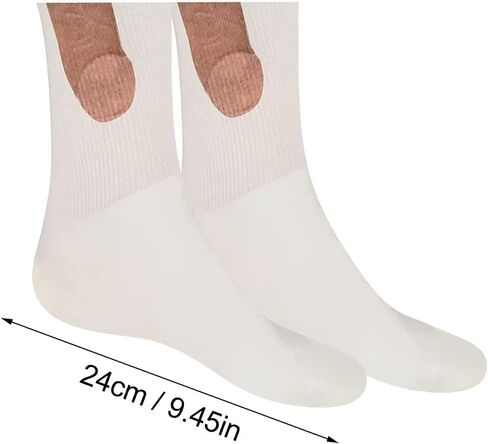 Show off Socks, Fun Pattern Colorful Show off Funny Socks, Fun Men and Women Casual Socks, Funny Socks Novelty Gag Gift, Mens Funky Knitted Cotton Socks, Fun Novelty Crew Socks (Black) in Saudi Arabia