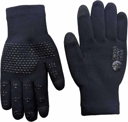 Showers Pass Crosspoint Waterproof Knit Outdoor Activity Hand Warming Gloves - Touchscreen Compatible - Unisex in Saudi Arabia