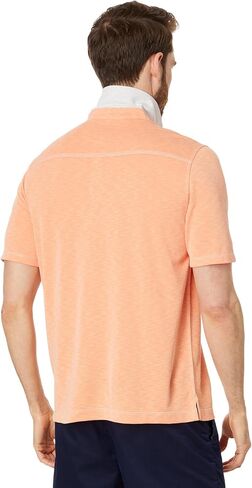 Johnston & Murphy Mens Vintage Slub Polo in Saudi Arabia