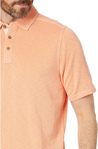 Johnston & Murphy Mens Vintage Slub Polo in Saudi Arabia