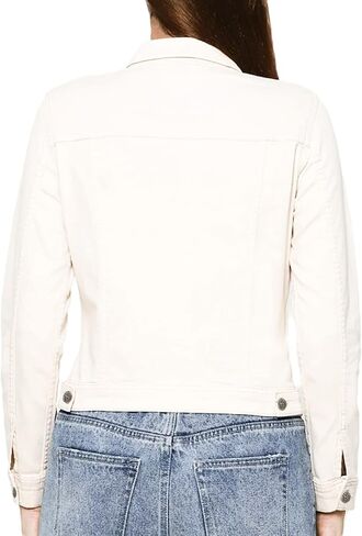 SKYLINEWEARS Women Denim Jacket Long Sleeve Button Down Soft Denim Ladies Blue Jean Jacket in Saudi Arabia