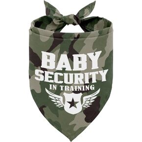Dog Bandana, Baby Security Dog Bandana, Dog Scarf Classical Plaid Printing, Dog Scarf Accessories, Dog Bandana Pet Scarf, Pet Baby Announcement Scarf Gender Reveal Accessories, Dog Bandana Gift (H20)