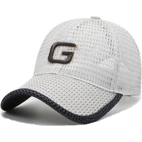 FASHIXD Baseball Cap for Men Summer Mesh Trucker Hats Breathable Running Hat Outdoor Sports Quick Dry Hat