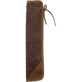 Hide & Drink, Waxed Canvas Drumstick Bag/Drummer Stick Bag Holder/Musician's Essentials Handmade (Blue Mar)