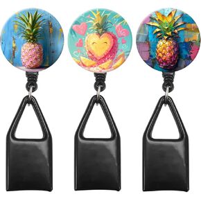 Retractable Lighter Holder with Belt Clip Decorative Badge Clip for lighters Retract Extension 24inch (Lion Wof Holder)