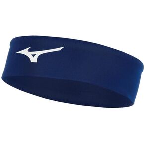 Mizuno Player Headband, Black, One Size Fits Most