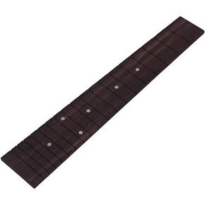 Alnicov 18 Frets Ukulele Fretboard，for Luthier Tool Replacement Parts