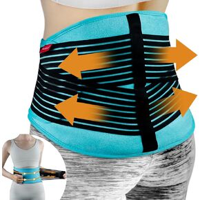 Comfytemp Large Ice Pack for Back Pain Relief, Reusable Back Brace for Lower Back Pain, Gel Ice Pack Wrap Hot Cold Compress for Lumbar Back Injuries, Sciatica, Herniated Disc, Tailbone Pain, Surgery