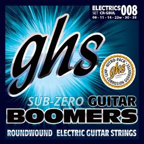 GHS Strings CR-GBUL SUB-Zero BOOMERS-Ultra Light 008-038