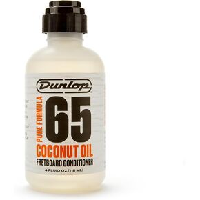 JIM DUNLOP Pure Formula 65 Coconut Oil Fretboard Conditioner-4oz (6634)