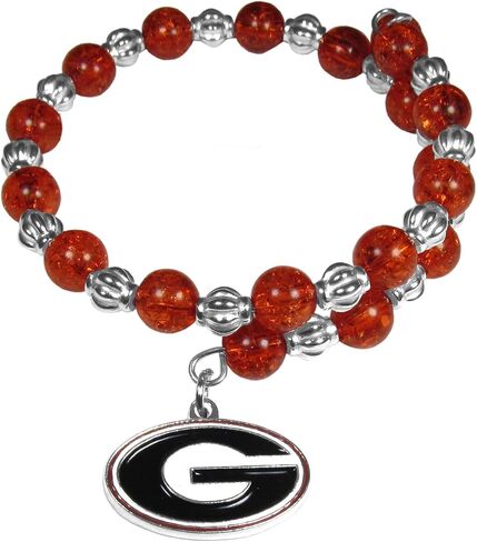 Siskiyou NCAA unisex-adult Bead Memory Wire Bracelet in Saudi Arabia
