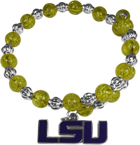 Siskiyou NCAA unisex-adult Bead Memory Wire Bracelet in Saudi Arabia