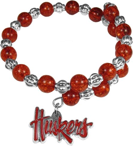 Siskiyou NCAA unisex-adult Bead Memory Wire Bracelet in Saudi Arabia