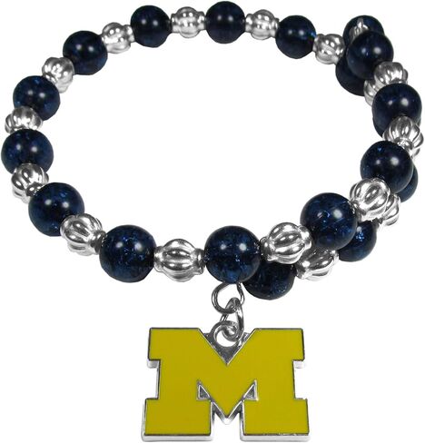 Siskiyou NCAA unisex-adult Bead Memory Wire Bracelet in Saudi Arabia