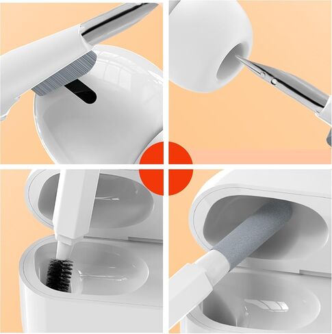 21 in 1 multi-tool kit, keyboard cleaning kit, electronics cleaning kit, laptop screen keyboard cleaning kit with electric brush, with typc charging cable, suitable for mobile phones, tablets, compute in Saudi Arabia