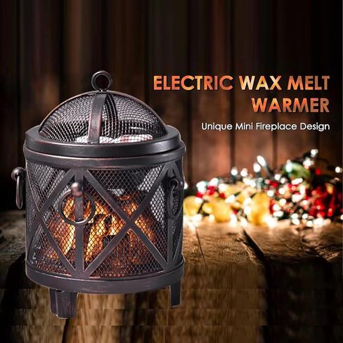 Dicimi Wax melt Warmer,Wax Warmer for Scented Wax,Candle Wax Warmer,Wax melt Warmer for Scented Wax,Oil Burner,scentsy Wax Warmer,Electric Wax Warmer, Spa and Aromatherapy Ideal Gifts(Copper Coi) in Saudi Arabia