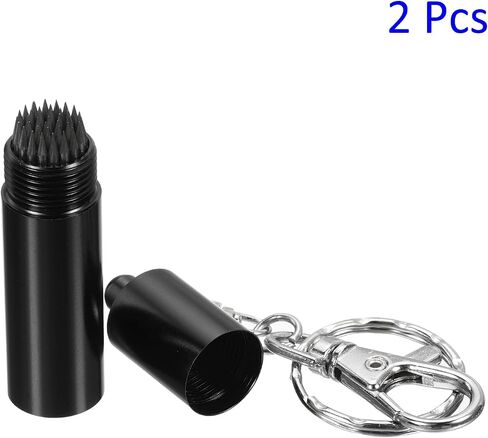Snooker Billiard Pool Cue Tip Tool - Aluminum Alloy Cue Stick Repair Tool with Keychain in Kuwait