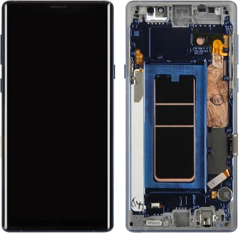 قطعة بديلة للشاشة لهاتف Samsung Galaxy Note 9 SM-N960، SM-N960F، SM-N960U 6.4 بوصة OLED LCD مجموعة رقمية تعمل باللمس مع أدوات (أسود مع إطار) in Kuwait