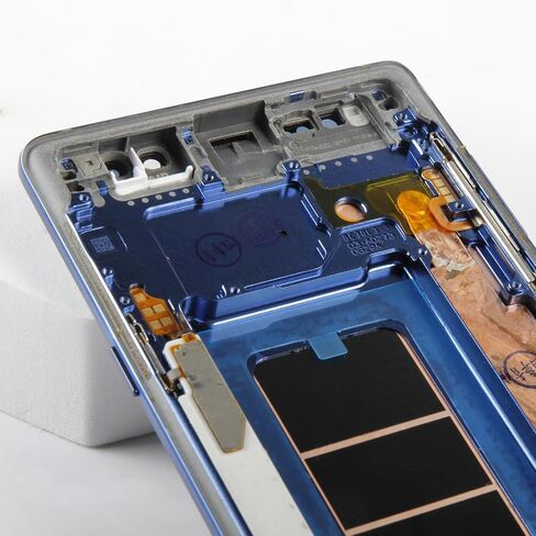 قطعة بديلة للشاشة لهاتف Samsung Galaxy Note 9 SM-N960، SM-N960F، SM-N960U 6.4 بوصة OLED LCD مجموعة رقمية تعمل باللمس مع أدوات (أسود مع إطار) in Kuwait