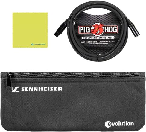 السائل الصوت Sennheiser E 906 Supercardioid الديناميكي أداة ميكروفون حزمة ث/خنزير خنزير PHM10 8 مللي متر Mic كابل تلميع القماش in Saudi Arabia
