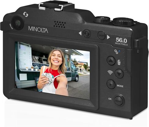 كاميرا مينولتا MND65 56 ميجابيكسل بتركيز تلقائي / 4K60FPS فائقة الدقة مع واي فاي in Kuwait